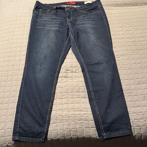Guess Dark Blue Low Rise Skinny Jeans, Cindy Fit